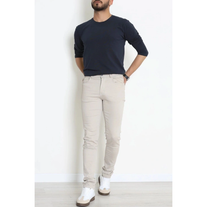 Likralı Kompak Penye Erkek Body Lacivert - 70961.2032.