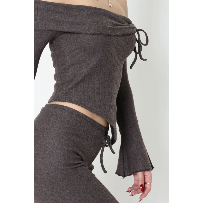 Madonna Yaka İnterlok Takım Kahve - 42829.1567.