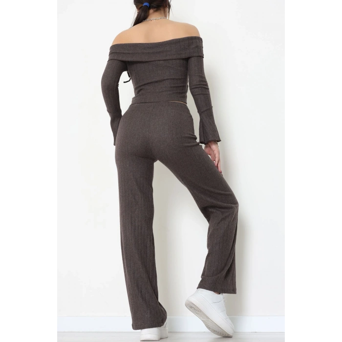 Madonna Yaka İnterlok Takım Kahve - 42829.1567.