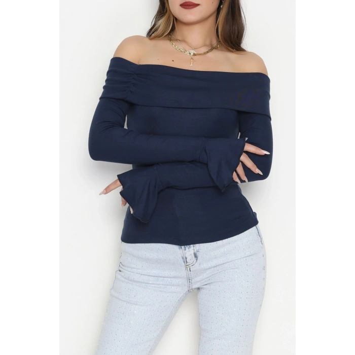 Madonna Yaka İspanyol Kol Bluz Laci - 1046.2119.