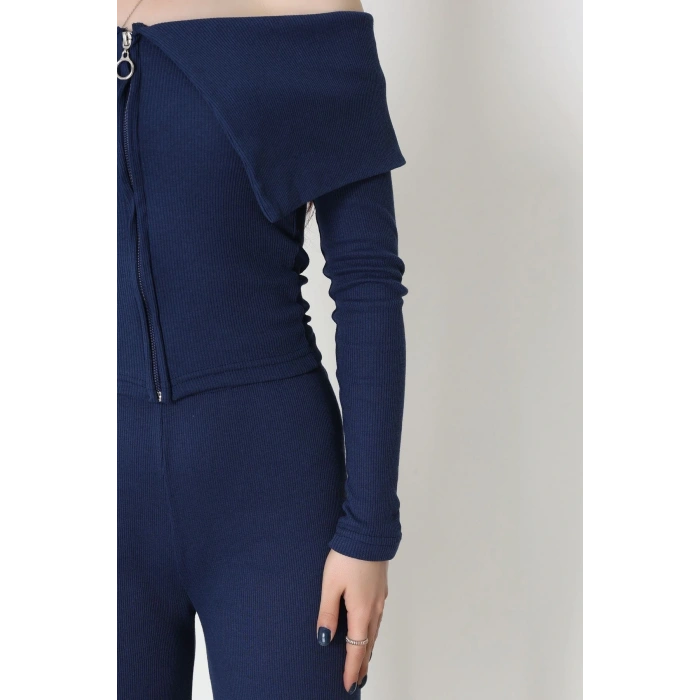 Madonna Yaka Likralı Kaşkorse İkili Takım Lacivert - 51089.1567.