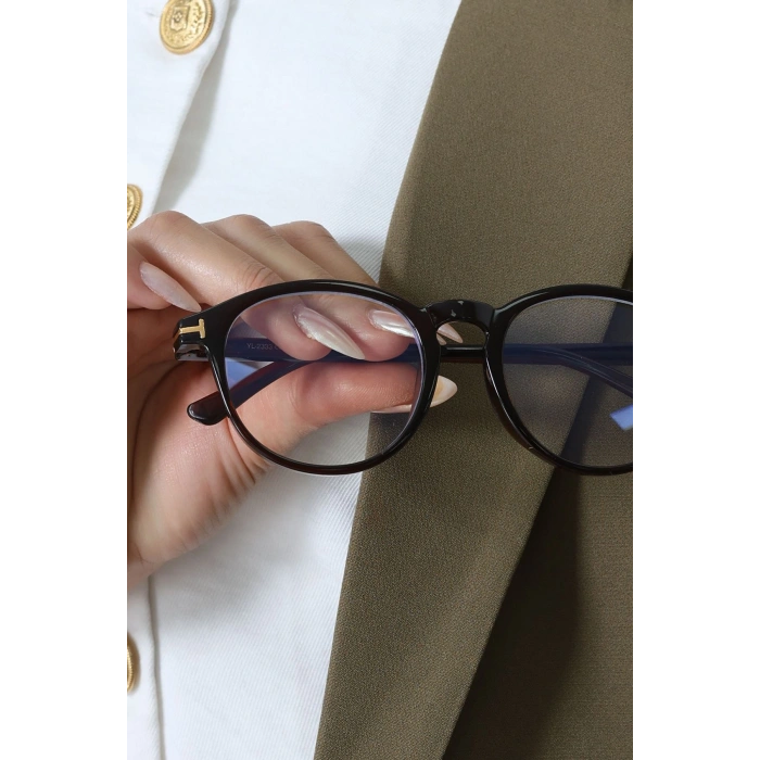 Mavi Işık Korumalı Ekran Gözlüğü Kahve - 2328.1724.