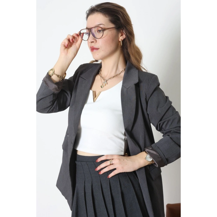 Mavi Işık Korumalı Ekran Gözlüğü Kahveşeffaf - 21111.1724.