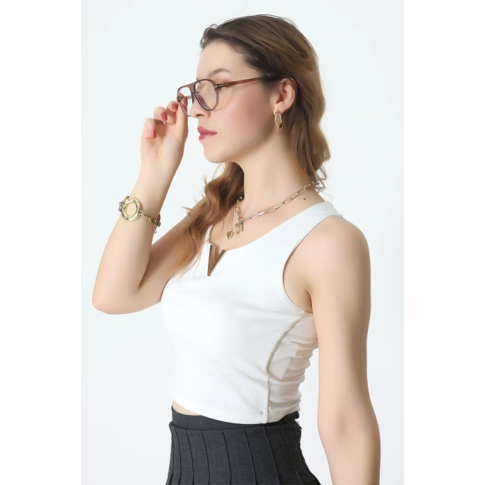 Mavi Işık Korumalı Ekran Gözlüğü Kahveşeffaf - 21111.1724.