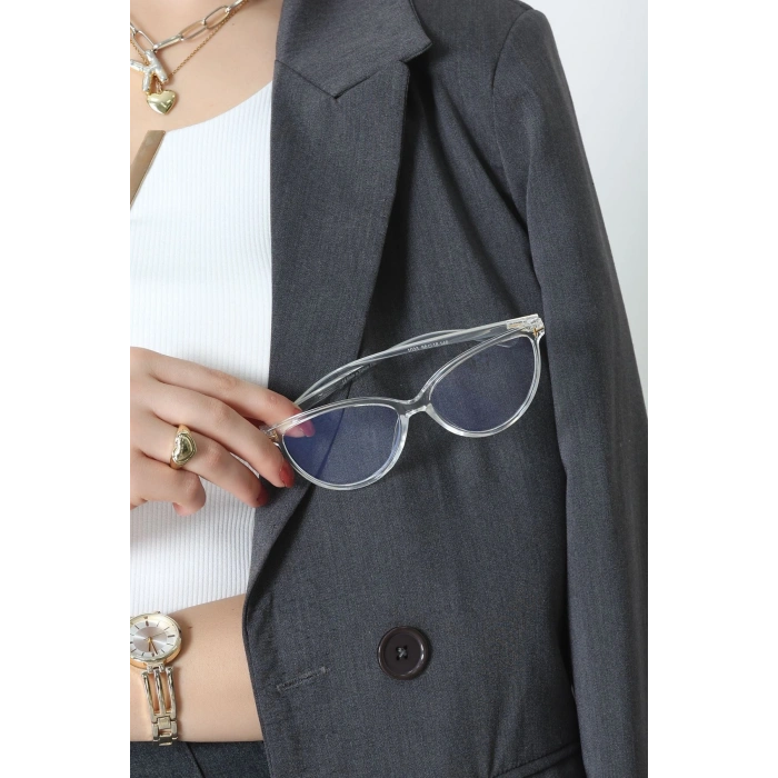 Mavi Işık Koruyucu Gözlük Beyazşeffaf - 21111.1724.