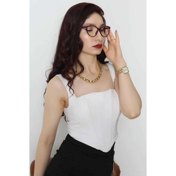 Mavi Işık Koruyucu Gözlük Bordo - 20005.1724.