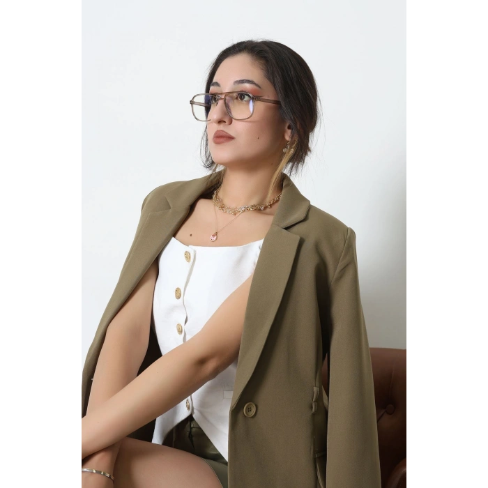 Mavi Işık Koruyucu Gözlük Grişeffaf - 21111.1724.