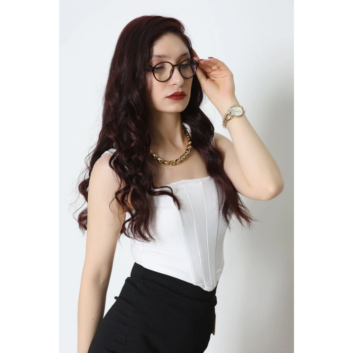 Mavi Işık Koruyucu Gözlük Kahve - 20007.1724.