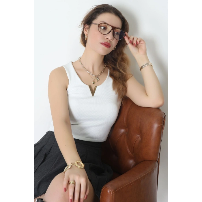 Mavi Işık Koruyucu Gözlük Kahveşeffaf - 21111.1724.