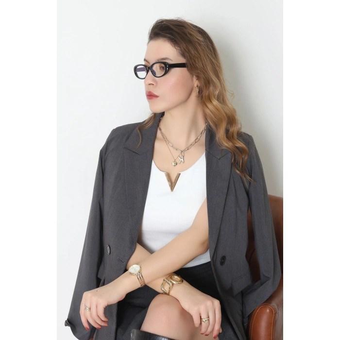 Mavi Işık Koruyucu Gözlük Siyah1 - 21111.1724.