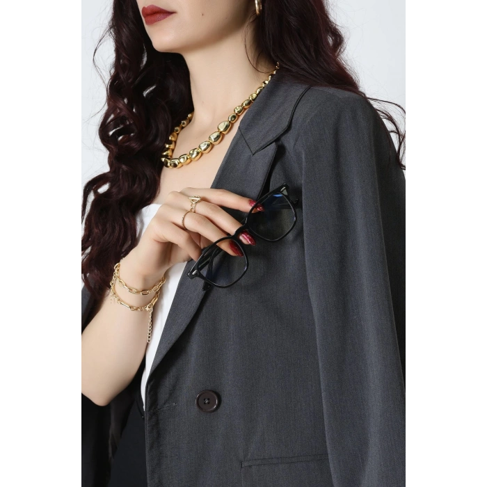 Mavi Işık Koruyucu Gözlük Siyah2 - 20007.1724.