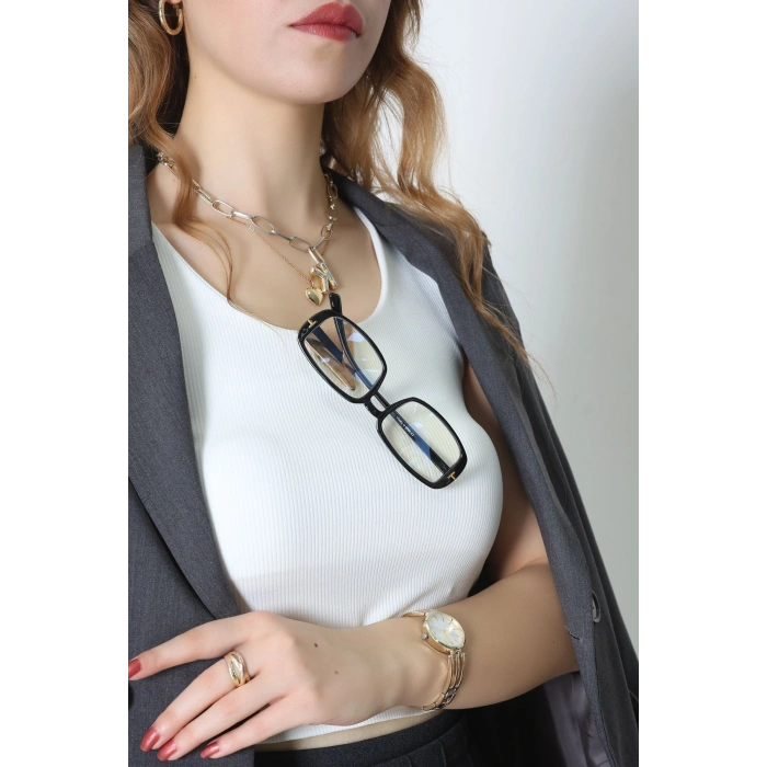 Mavi Işık Koruyucu Gözlük Siyah3 - 21111.1724.