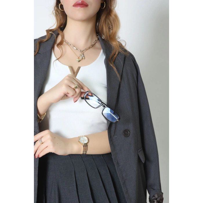 Mavi Işık Koruyucu Gözlük Siyah3 - 21111.1724.