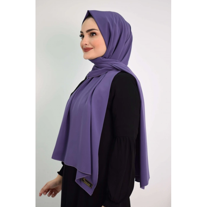 Medine İpeği Şal MC1115 Lila