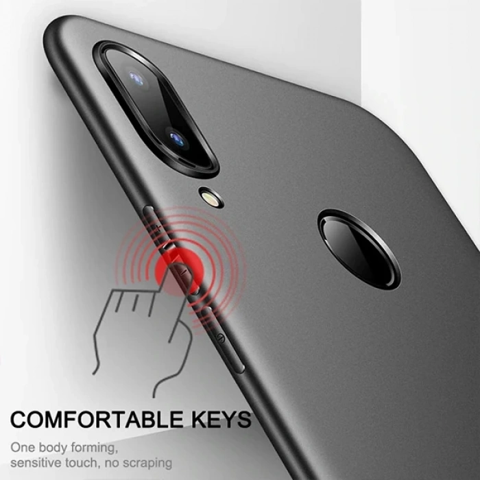 Meizu note 9 Kamera Korumalı Fit Silikon Kılıf-(1903)