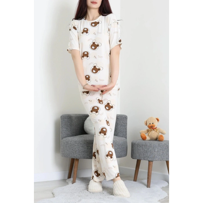 Milan Alt Üst Aynı Pijama Takımı Ayıkafa - 792.1287.