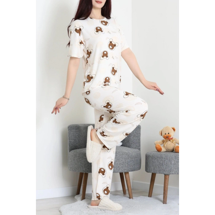 Milan Alt Üst Aynı Pijama Takımı Ayıkafa - 792.1287.