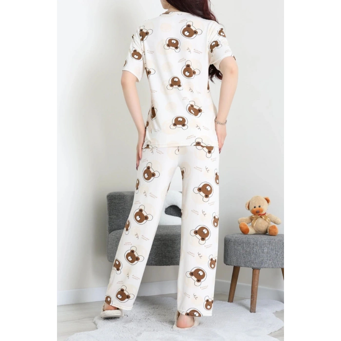 Milan Alt Üst Aynı Pijama Takımı Ayıkafa - 792.1287.