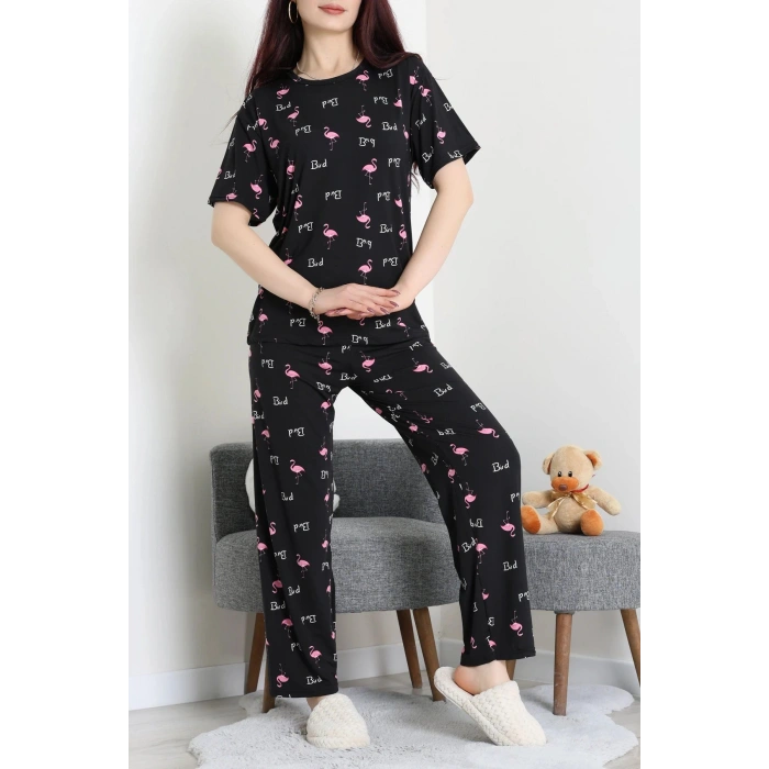 Milan Alt Üst Aynı Pijama Takımı Flamingo - 792.1287.