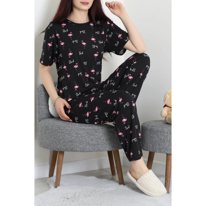 Milan Alt Üst Aynı Pijama Takımı Flamingo - 792.1287.