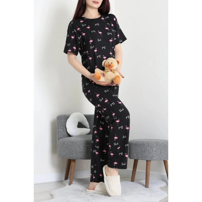 Milan Alt Üst Aynı Pijama Takımı Flamingo - 792.1287.