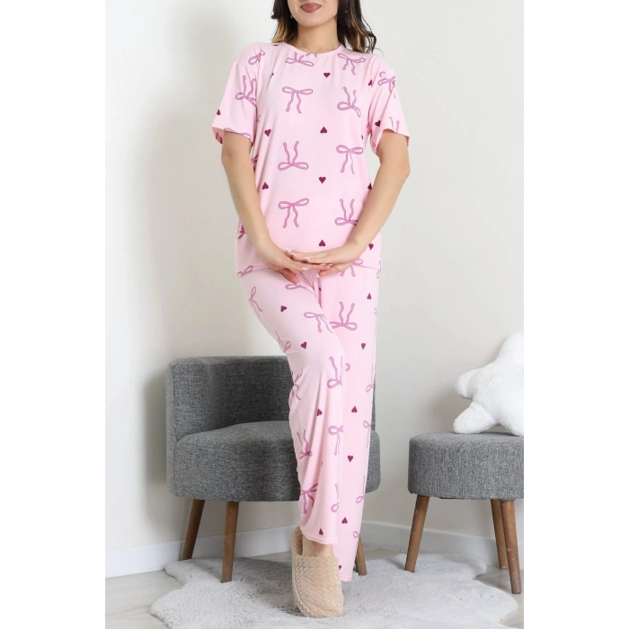 Milan Alt Üst Aynı Pijama Takımı Pembefiyonk - 792.1287.