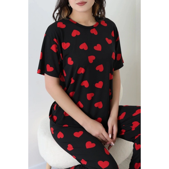 Milan Alt Üst Aynı Pijama Takımı Siyahkalp - 792.1287.
