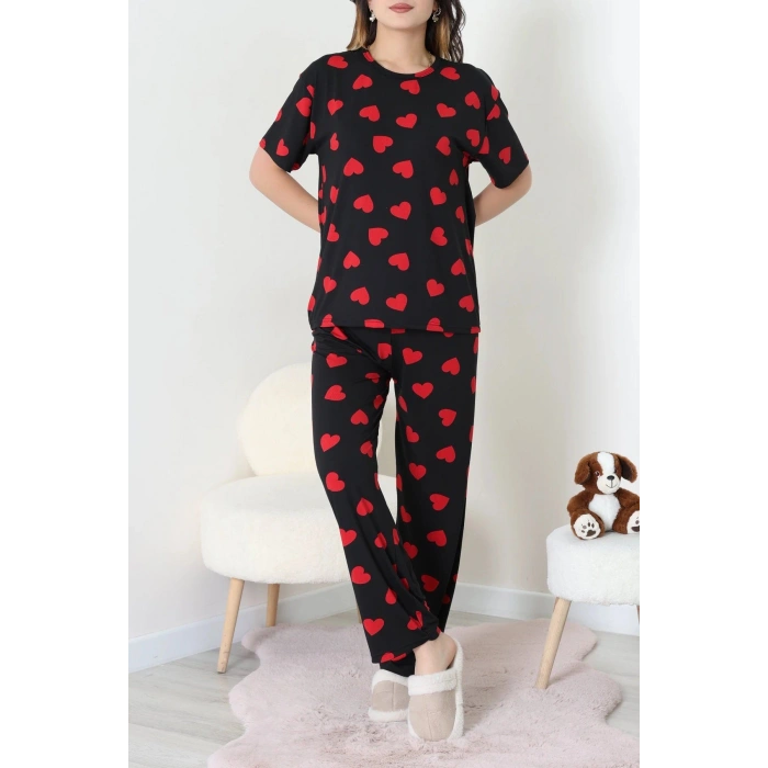 Milan Alt Üst Aynı Pijama Takımı Siyahkalp - 792.1287.