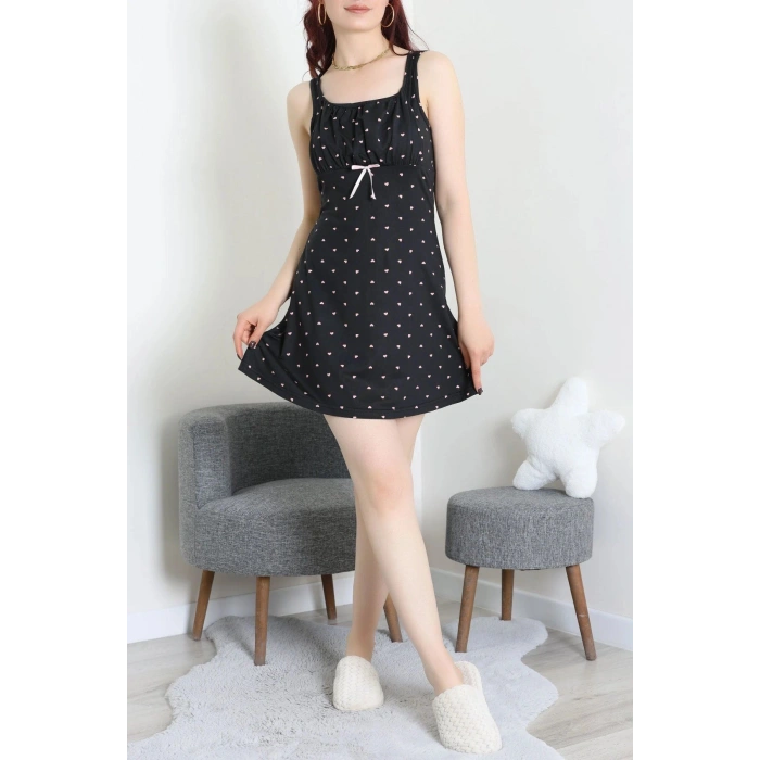 Milan Gecelik Elbise Siyah - 32261.1857.