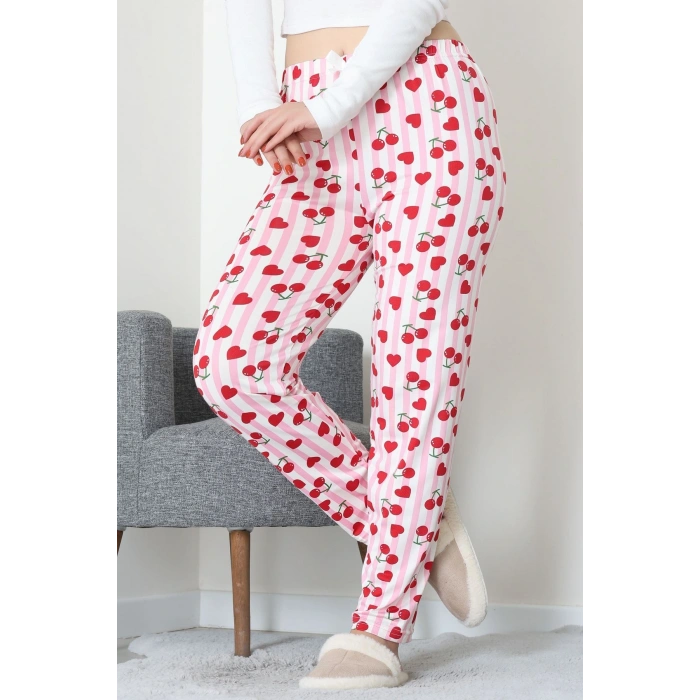 Milan Pijama Altı Beyazkiraz - 52122.1567.