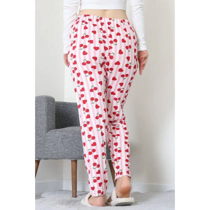 Milan Pijama Altı Beyazkiraz - 52122.1567.