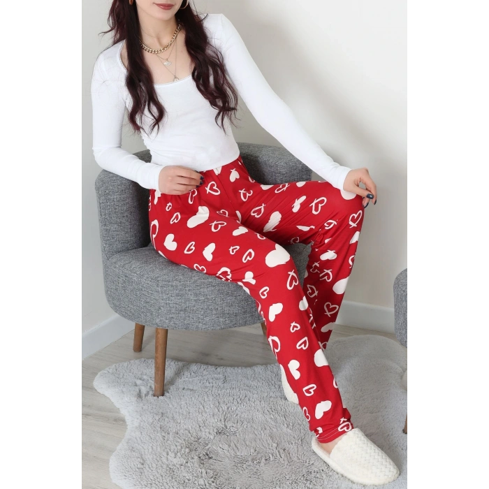 Milan Pijama Altı Kırmızıkalp - 52122.1567.