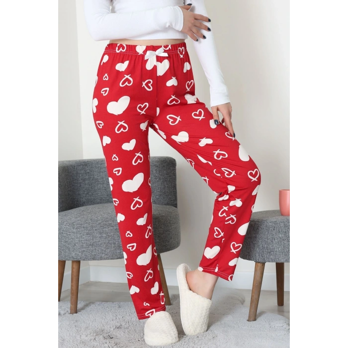 Milan Pijama Altı Kırmızıkalp - 52122.1567.