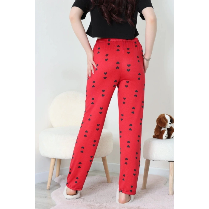 Milan Pijama Altı Siyahkırmızı - 52256.1929.