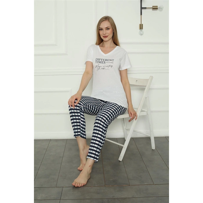 Moda Çizgi Aile Penye Pijama Takım (anne - kız ) 50113 Ayrı Ayrı Satılır . Fiyatları Farklıdır