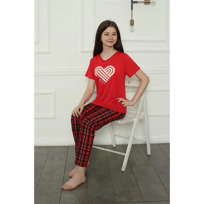 Moda Çizgi Aile Penye Pijama Takım (anne - kız ) 50114 Ayrı Ayrı Satılır . Fiyatları Farklıdır