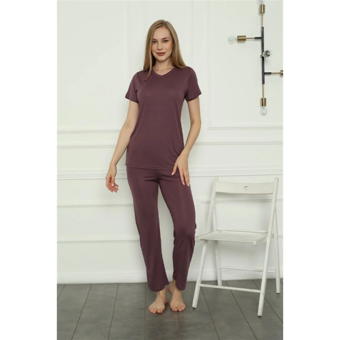 Moda Çizgi Anne Kız Aile Penye Pijama Takım Ayrı Ayrı Satılır. Fiyatları Farklıdır 50106