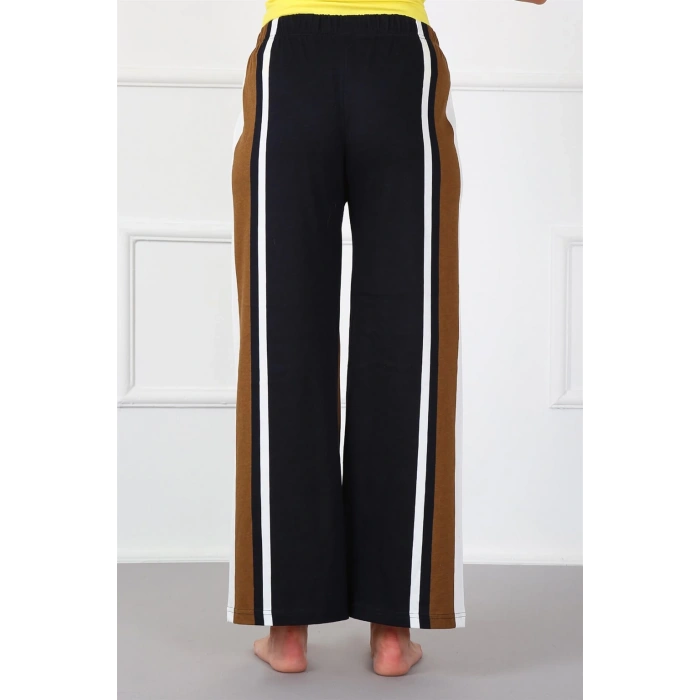 Moda Çizgi Bayan Pamuk Tek Alt Pijama 210015