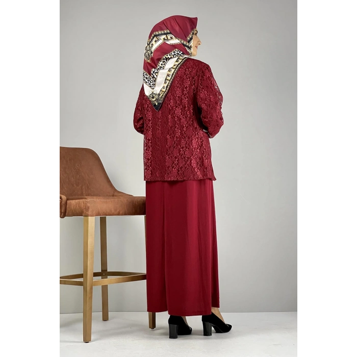 Moda Çizgi Büyük Beden Elbise