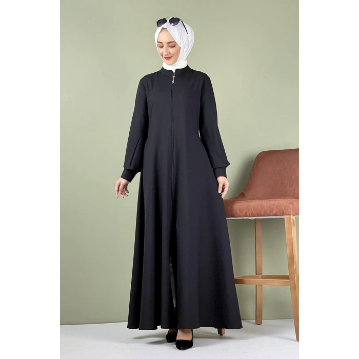 Moda Çizgi Büyük Beden Ferace