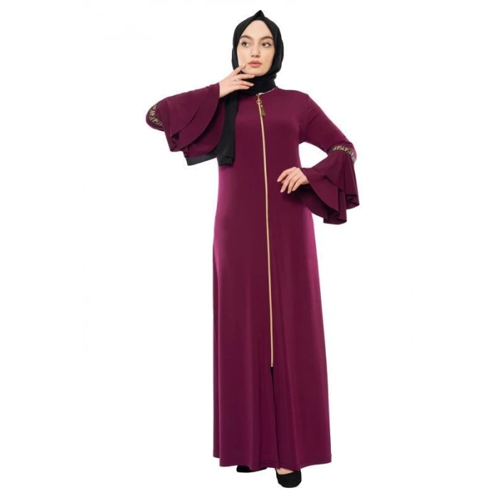 Moda Çizgi Büyük Beden Ferace