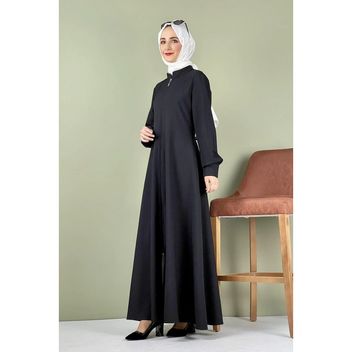 Moda Çizgi Büyük Beden Ferace