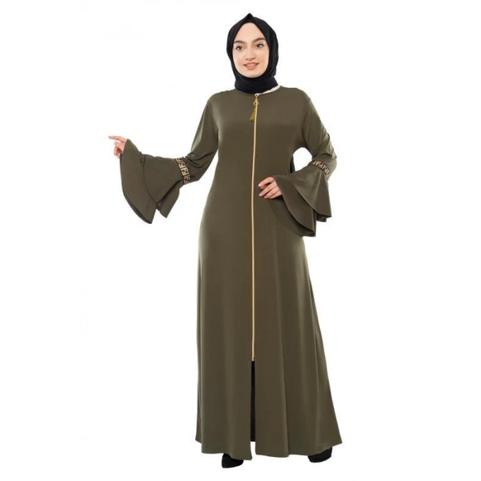 Moda Çizgi Büyük Beden Ferace