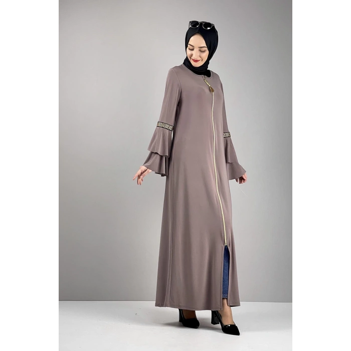 Moda Çizgi Büyük Beden Ferace