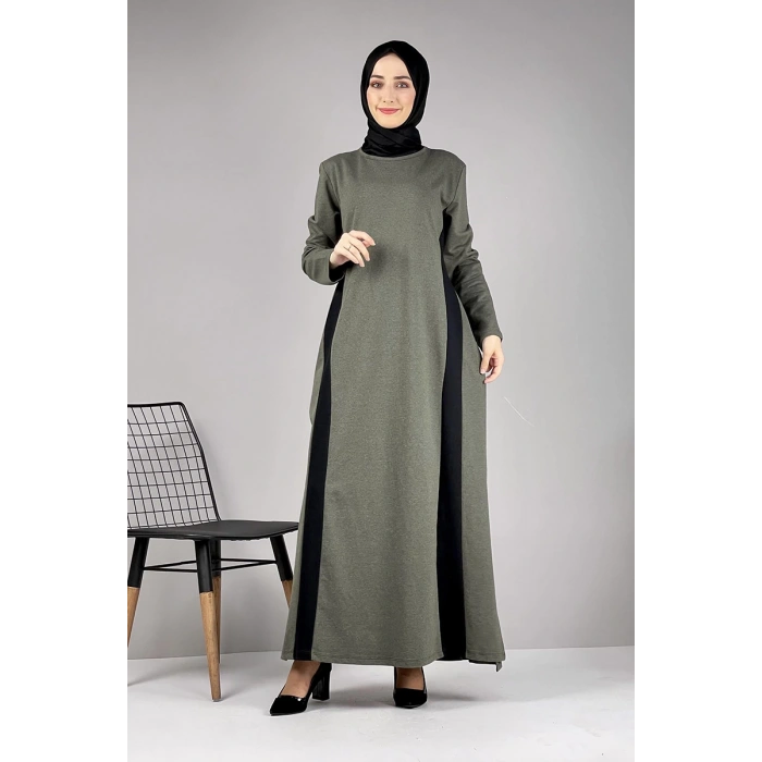 Moda Çizgi Desenli Tunik