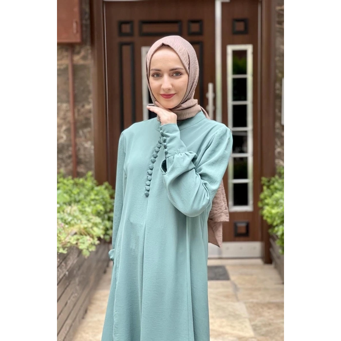 Moda Çizgi Desenli Tunik