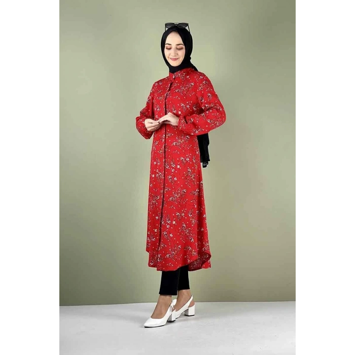 Moda Çizgi Desenli Tunik