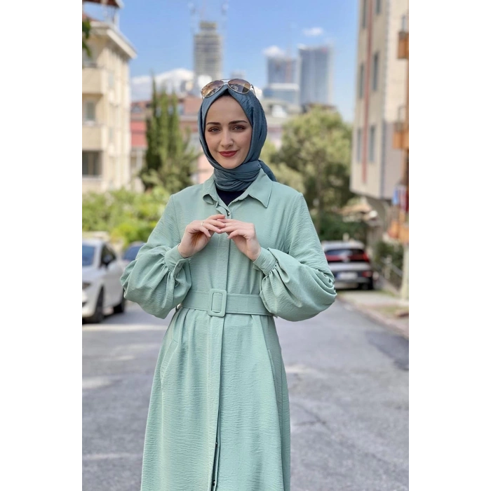 Moda Çizgi Desenli Tunik