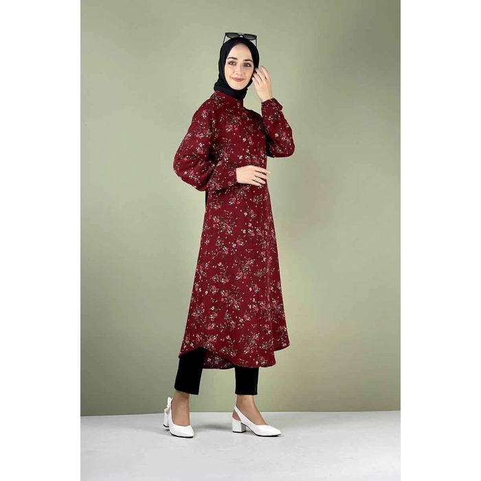 Moda Çizgi Desenli Tunik