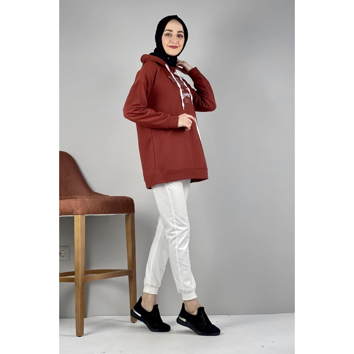 Moda Çizgi Desenli Tunik